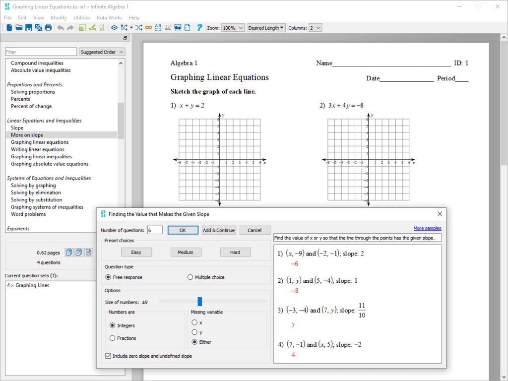 Kuta Software - Everything you need to know: Kuta Software's Worksheet