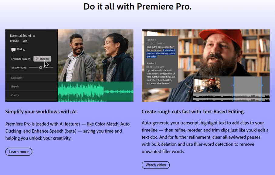 8 Best Twitter Video Tools in 2024: Adobe Premiere Pro Use