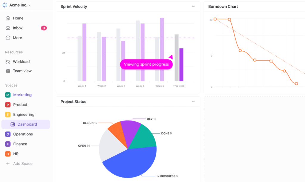 Accounting Software ClickUp